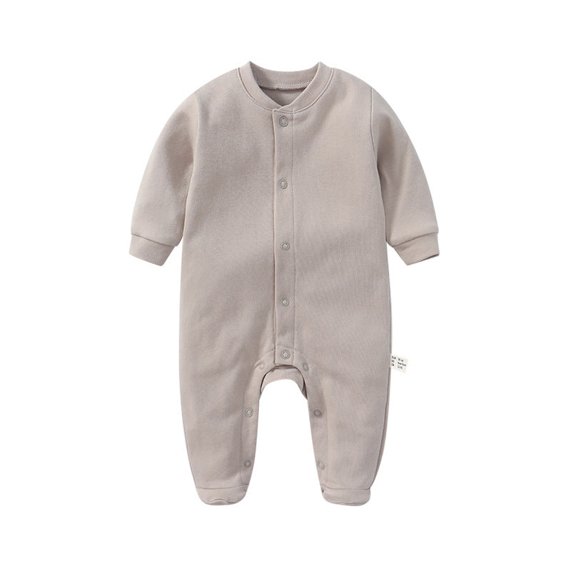 Born Long Sleeve Solid Color Leggings Jumpsuit Jumpsuit, Climbing Suit