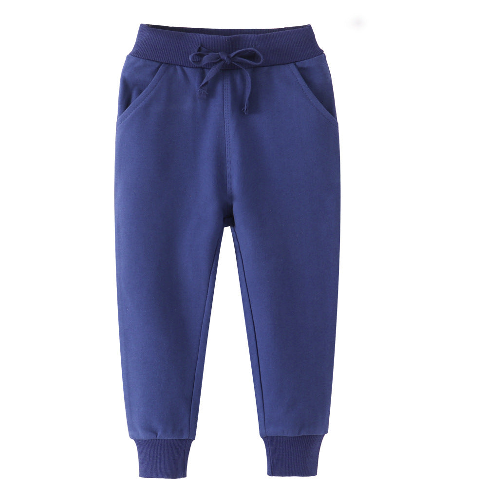 Attractive Children's Boys Cotton Terry Trousers Children's Pants