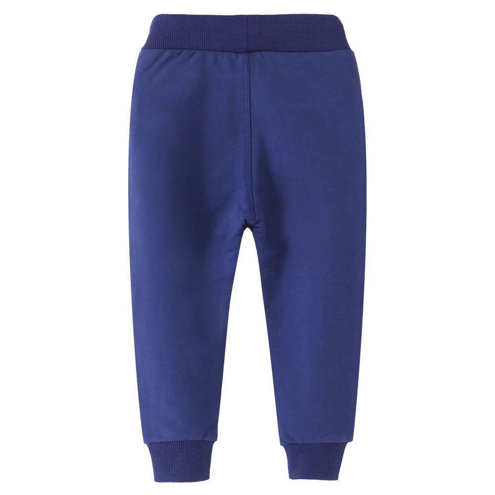 Attractive Children's Boys Cotton Terry Trousers Children's Pants