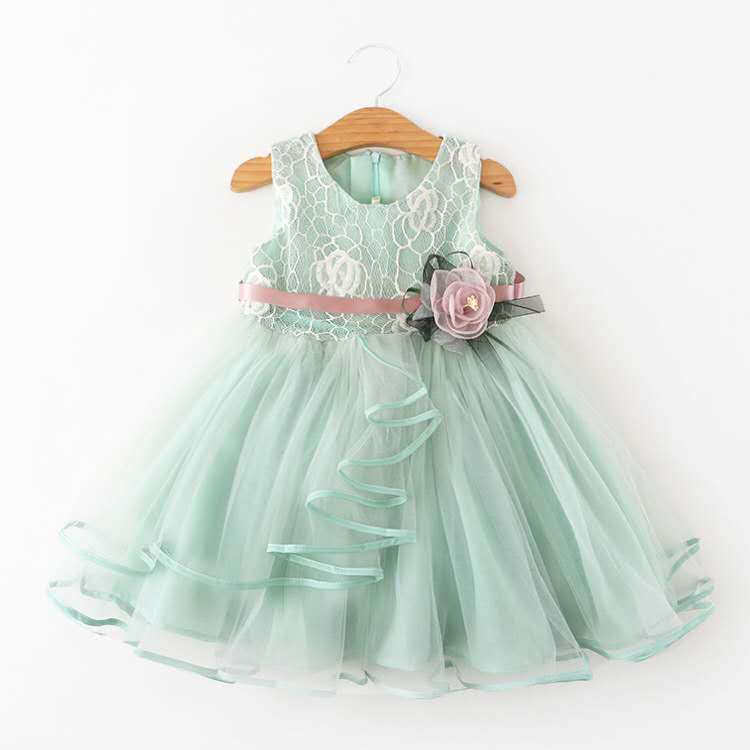 Children's Summer Korean Style Skirt Sleeveless Patchwork Children's Dress