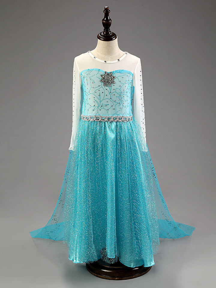 Trendy Casual Children's Frozen Princess Clothing Children's Dress