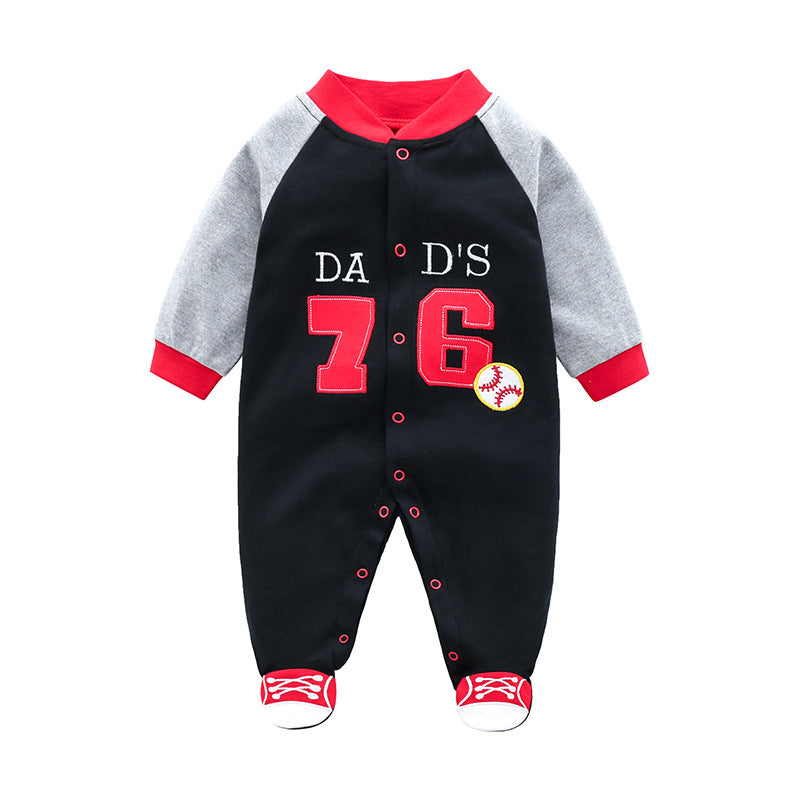 Long Sleeves Born Clothes Year-old Pajamas Jumpsuit, Climbing Suit