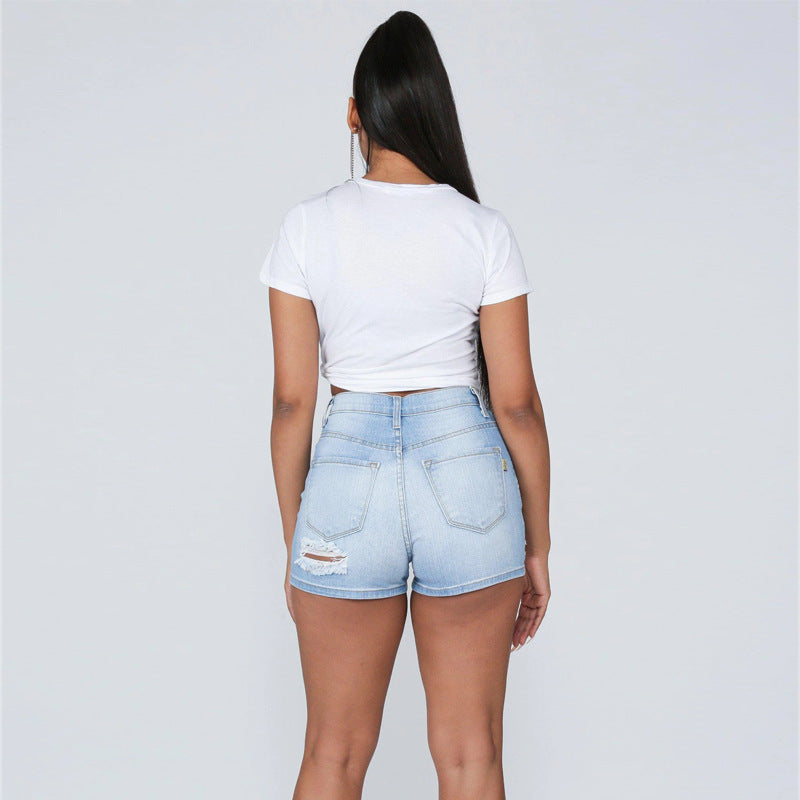 Women's Denim Mill Worn Street Trend Fashion Women's Jeans