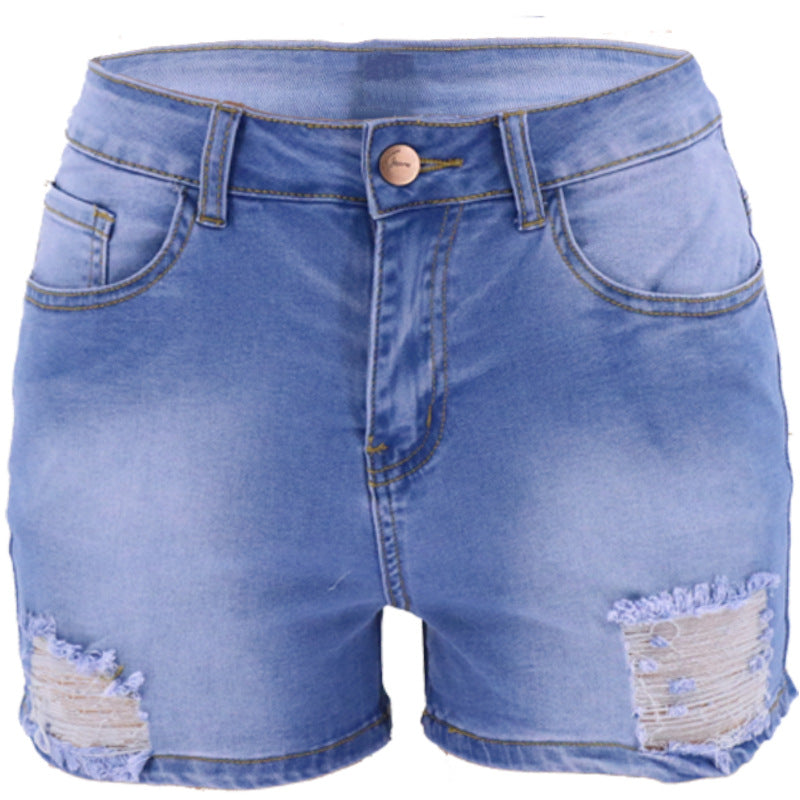Women's Denim Mill Worn Street Trend Fashion Women's Jeans