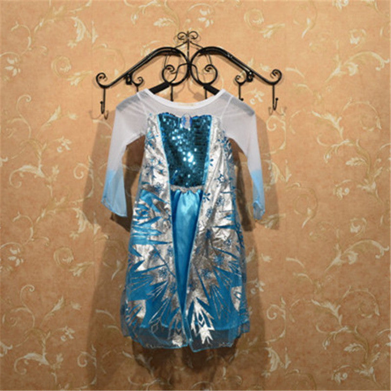 Cool Children's Clothing Princess Skirt Frozen Children's Dress