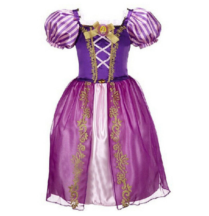 Attractive Children's Cinderella Short-sleeved Halloween Clothing Children's Dress