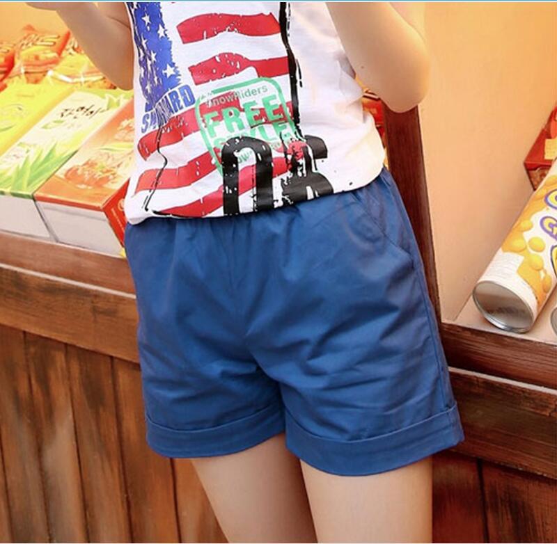 Women's Cotton Summer Outer Wear Loose Leisure Sports Hot High Waist Casual Pants