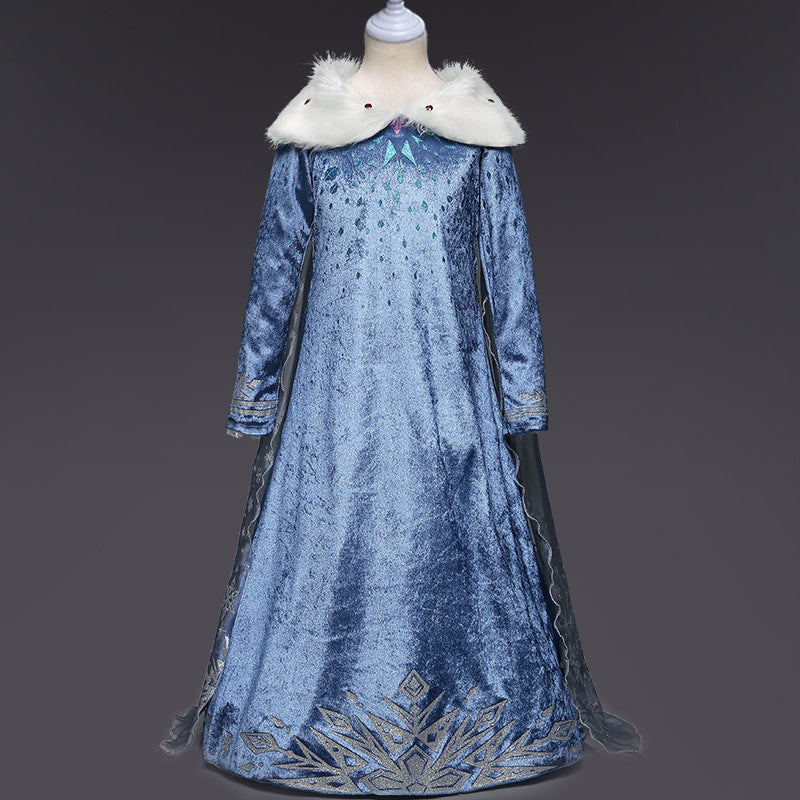 Trendy Casual Children's Frozen Princess Clothing Children's Dress