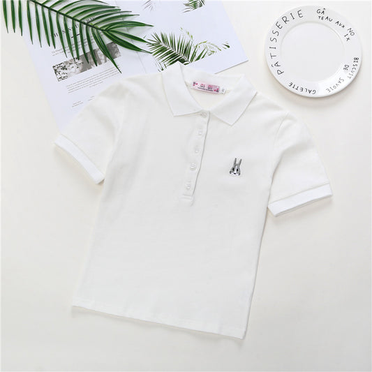 Children's Cotton Short-sleeved Korean Summer Clothing Shirt Children's T-shirt