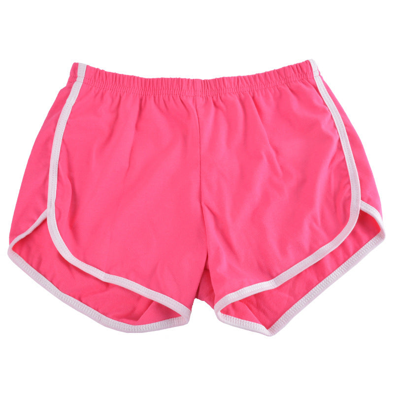 Women's Colors Sports Leisure Fashion Home Yoga Shorts