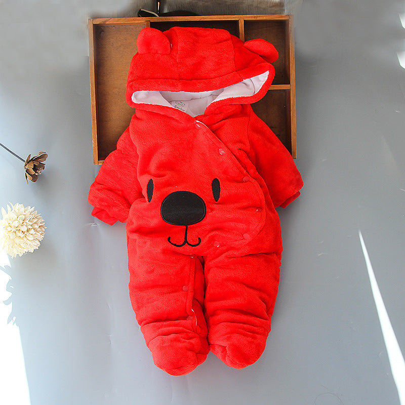 Women's & Men's Jumpsuit Born Clothes Winter Thickened Outer Jumpsuit, Climbing Suit