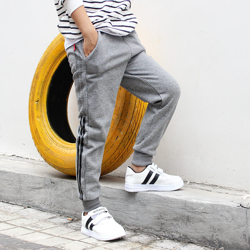 Men's & Children's Korean Style Middle Big Anti Mosquito Children's Pants