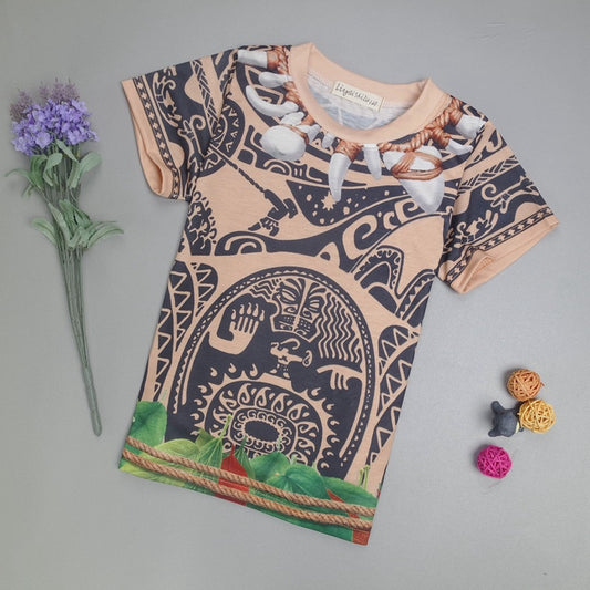 Children's Clothing Summer Short-sleeved Ocean Cartoon Clothes Children's Suit