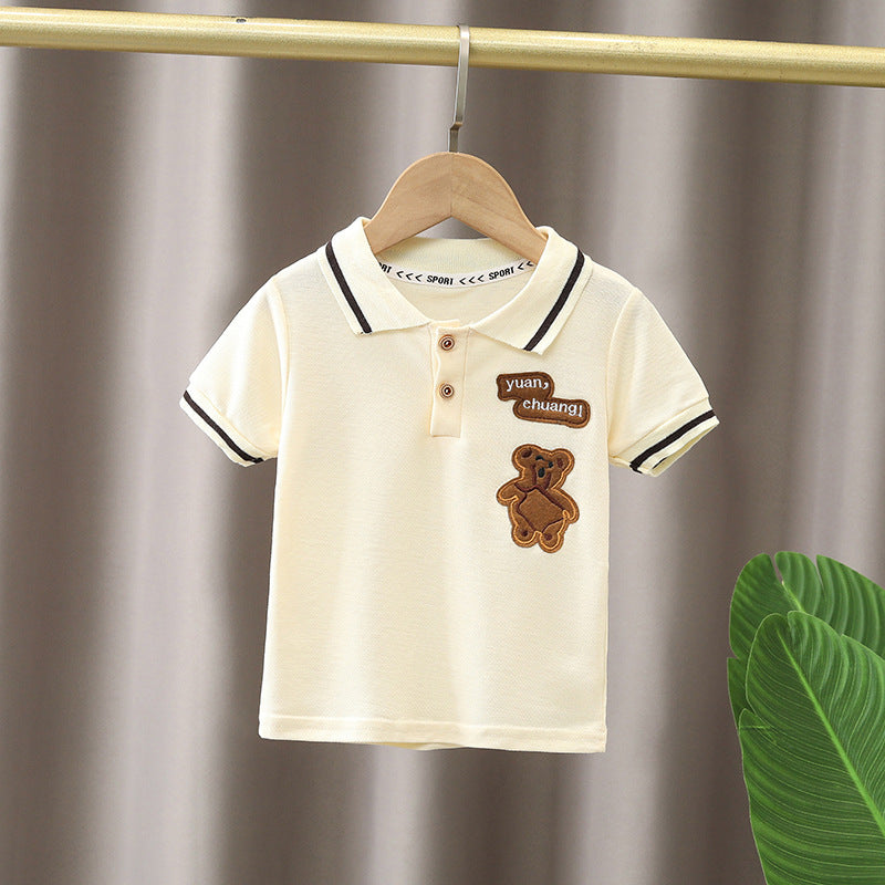 Children's Summer Clothing Handsome Clothes Short Sleeve Children's Suit
