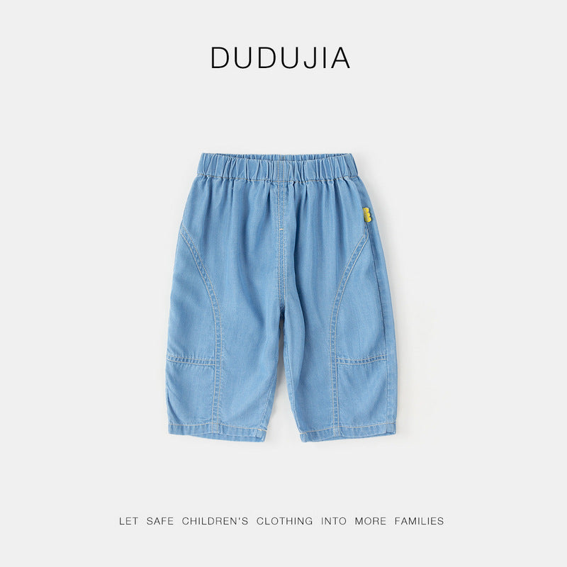 Children's Clothing Jeans Summer Boy Trousers Fashion Children's Pants