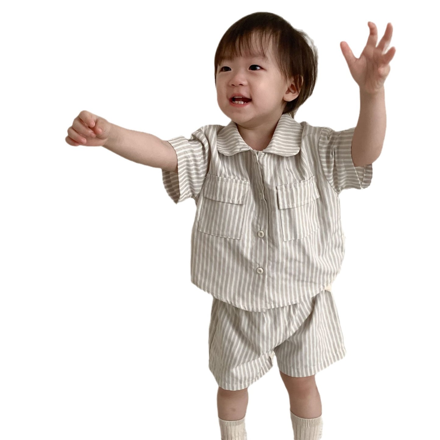 Children's Thin Korean Style Clothing Clothes For Children's Suit