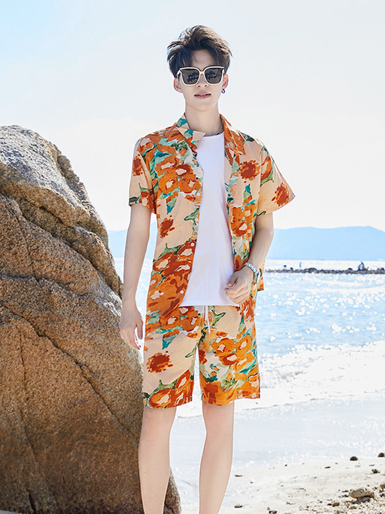 Clothes For The Whole Beach Shirt Parent-child Outfit
