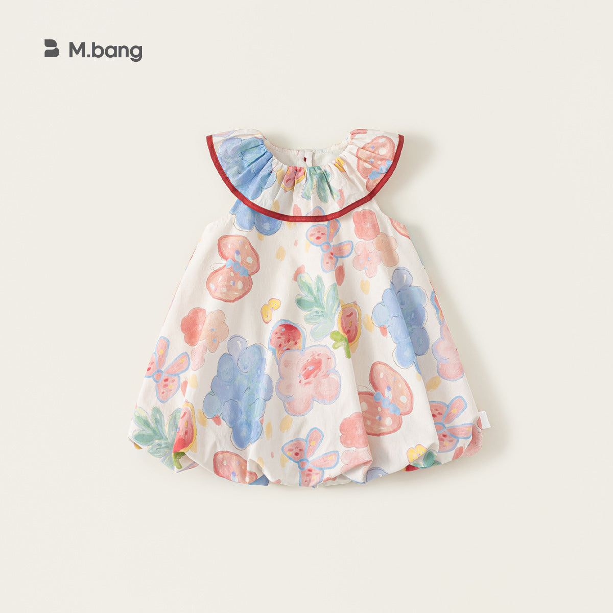 Summer Collection Floral A- Line Skirt Sweet Cotton Children's Dress
