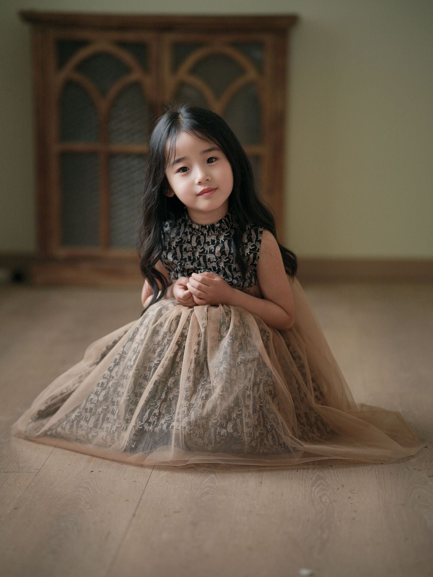 Clothes Princess Tulle Skirt Holiday Cotton Children's Dress