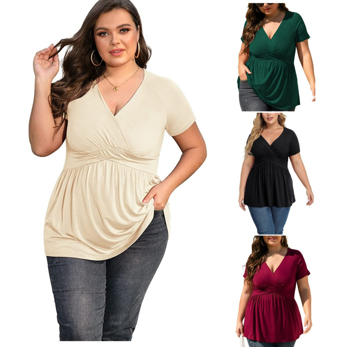 Slouchy Innovative Unique Classic Glamorous Women's Plus Size