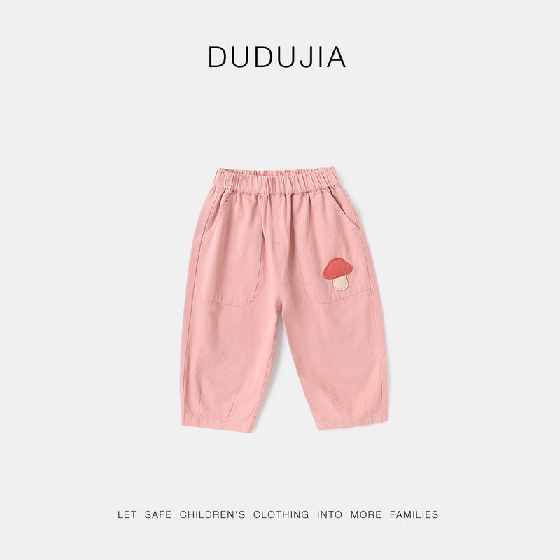 Women's & Children's Collection Sport Spring Trousers Casual For Children's Pants