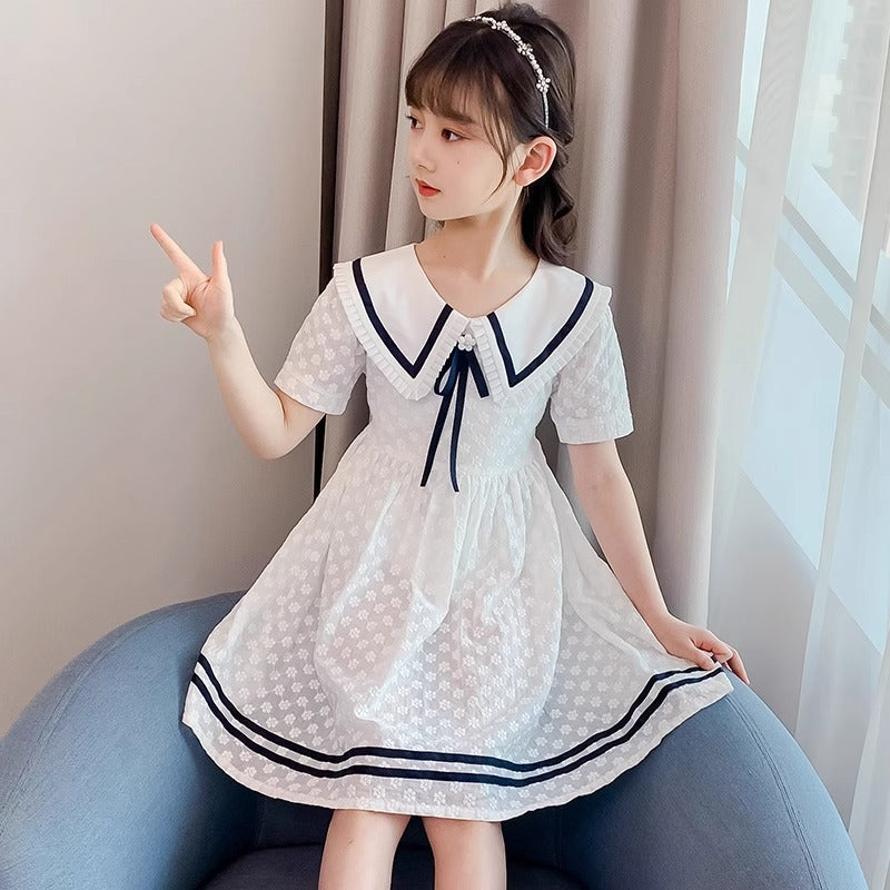 Children's Summer Clothing Western Style Teens Princess Children's Dress