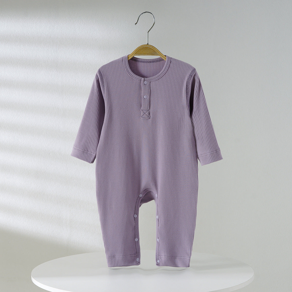 Sunken Stripe Pullover Long Sleeve Jumpsuit Clothes For Jumpsuit, Climbing Suit
