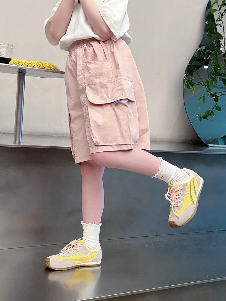 Children's Western Style Loose Shorts Big Middle Fifth Little Summer Children's Pants