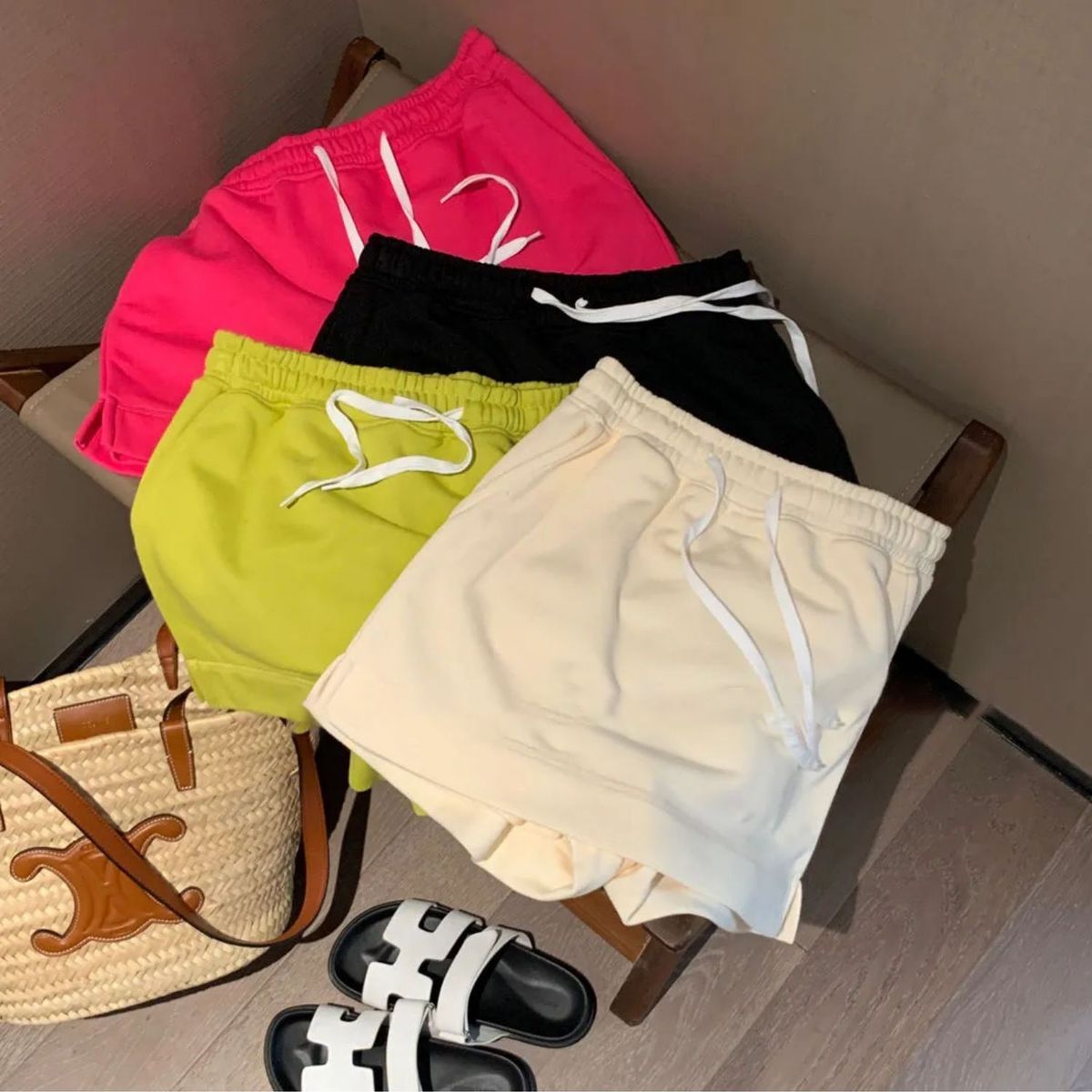 Children's Elastic Waist A- Line Short Summer Casual Tutu Wide Leg Children's Pants