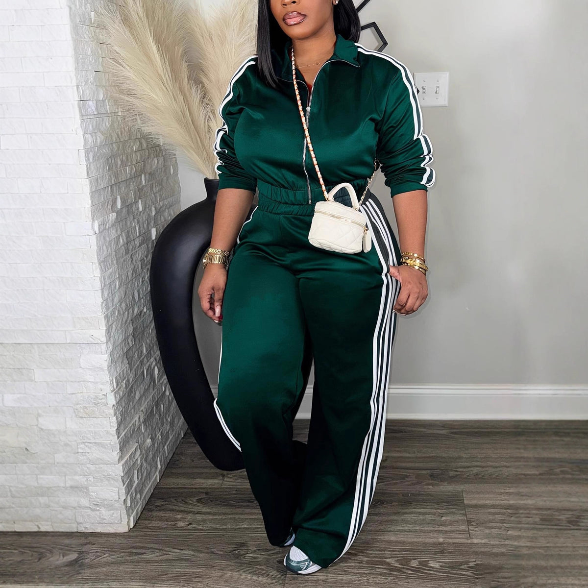 Comfortable Charming Classy Women's Personality Two-piece Fashion Casual Suit