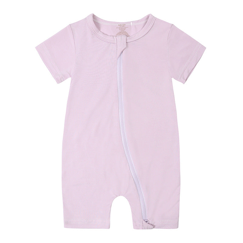 Jumpsuit Bamboo Fiber Born Boys Short Jumpsuit, Climbing Suit
