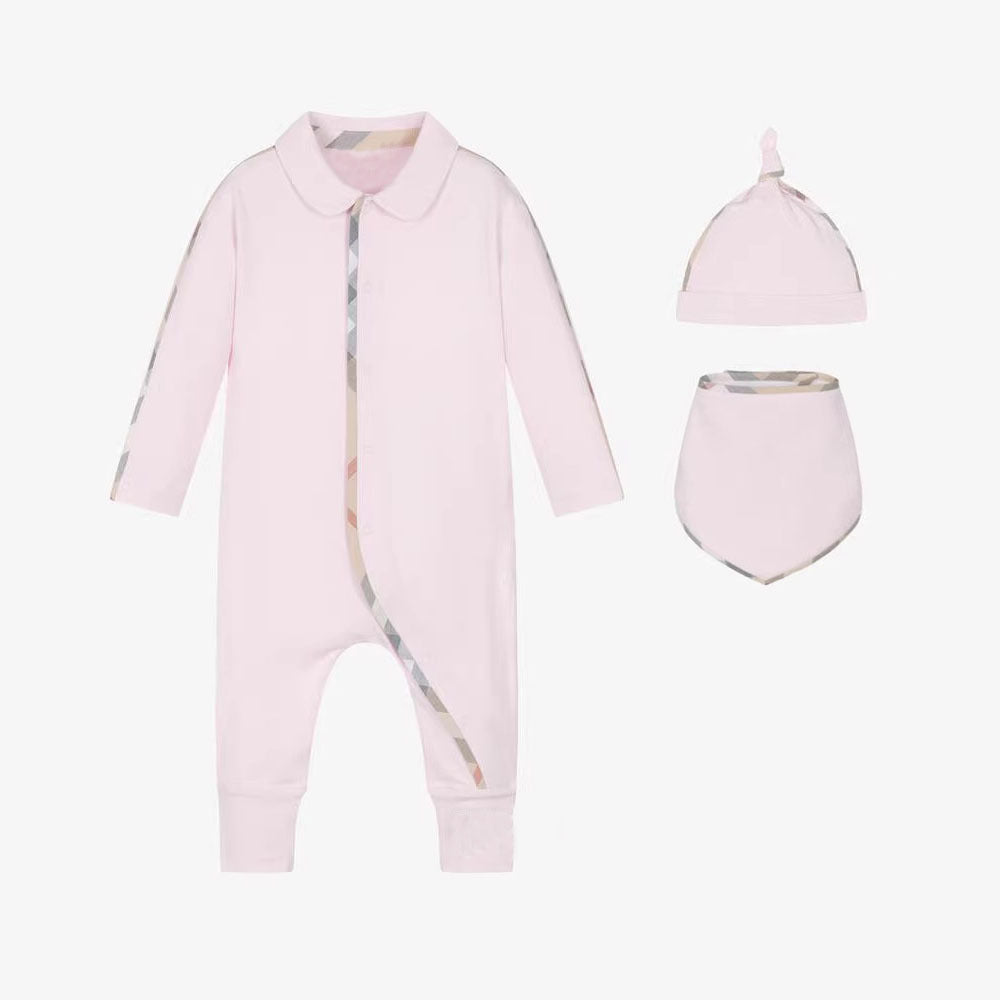 Jumpsuit Pure Cotton Simple Long Sleeve Romper Male Female Jumpsuit, Climbing Suit