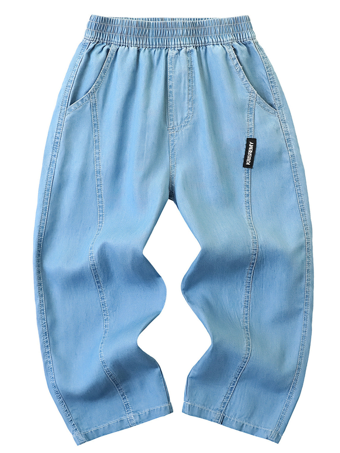 Children's Denim Trousers Medium Large Outdoor Lightweight Breathable Casual Children's Pants