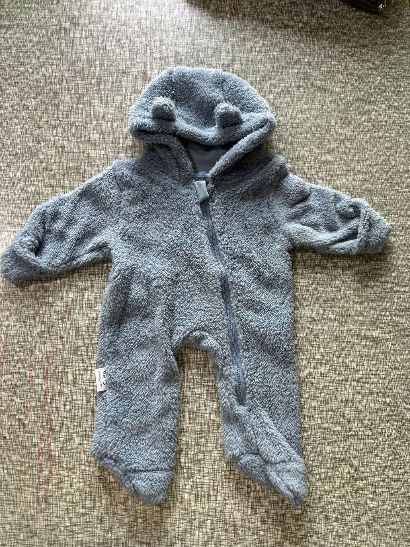 Jumpsuit Rompers Romper Thickening Thermal Born Flannel Jumpsuit, Climbing Suit