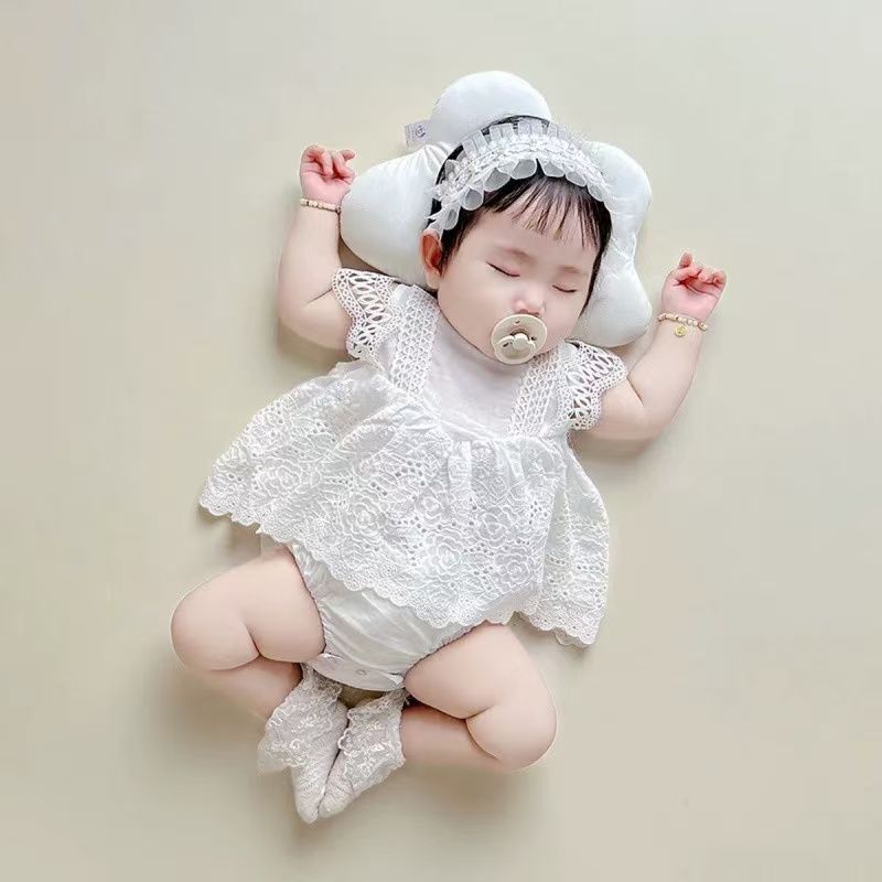 Princess Lace Romper Summer Thin Outwear Jumpsuit, Climbing Suit