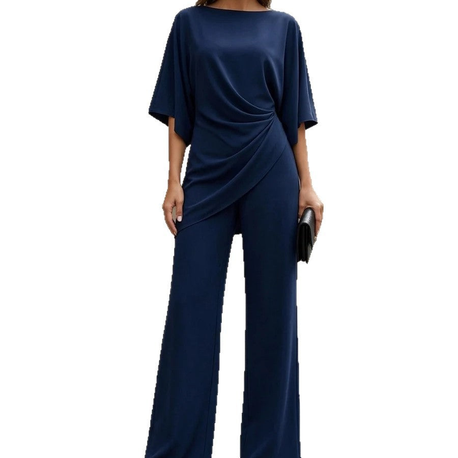 Beautiful Versatile Fashionable Temperament Shirt Two-piece Pants
