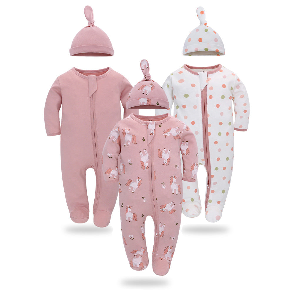 Jumpsuit Class Long Sleeve Born Rompers Romper Zipper Jumpsuit, Climbing Suit