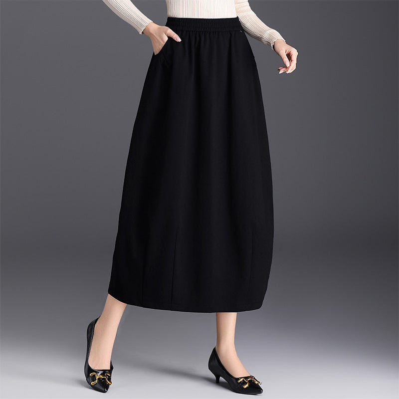 Women's Puffy One-step Drape Fashion Bud Slimming Temperament Skirts