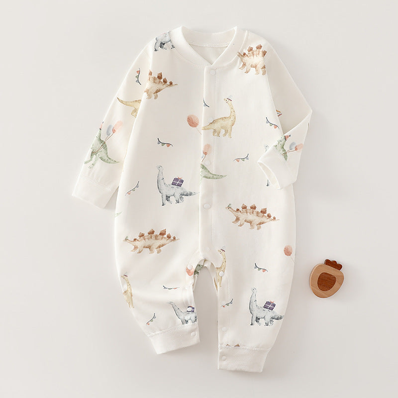 Children's Jumpsuit Seamless Cotton Class Born Clothes Jumpsuit, Climbing Suit