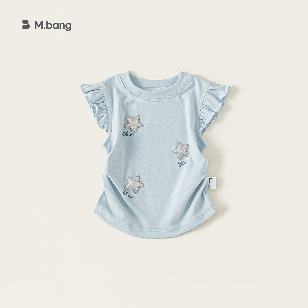 Children's Summer Flying Sleeve Western Style Tops Children's T-shirt