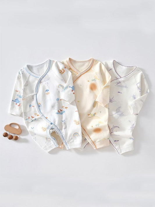 Born Clothes Pure Cotton Boneless Rompers Jumpsuit, Climbing Suit