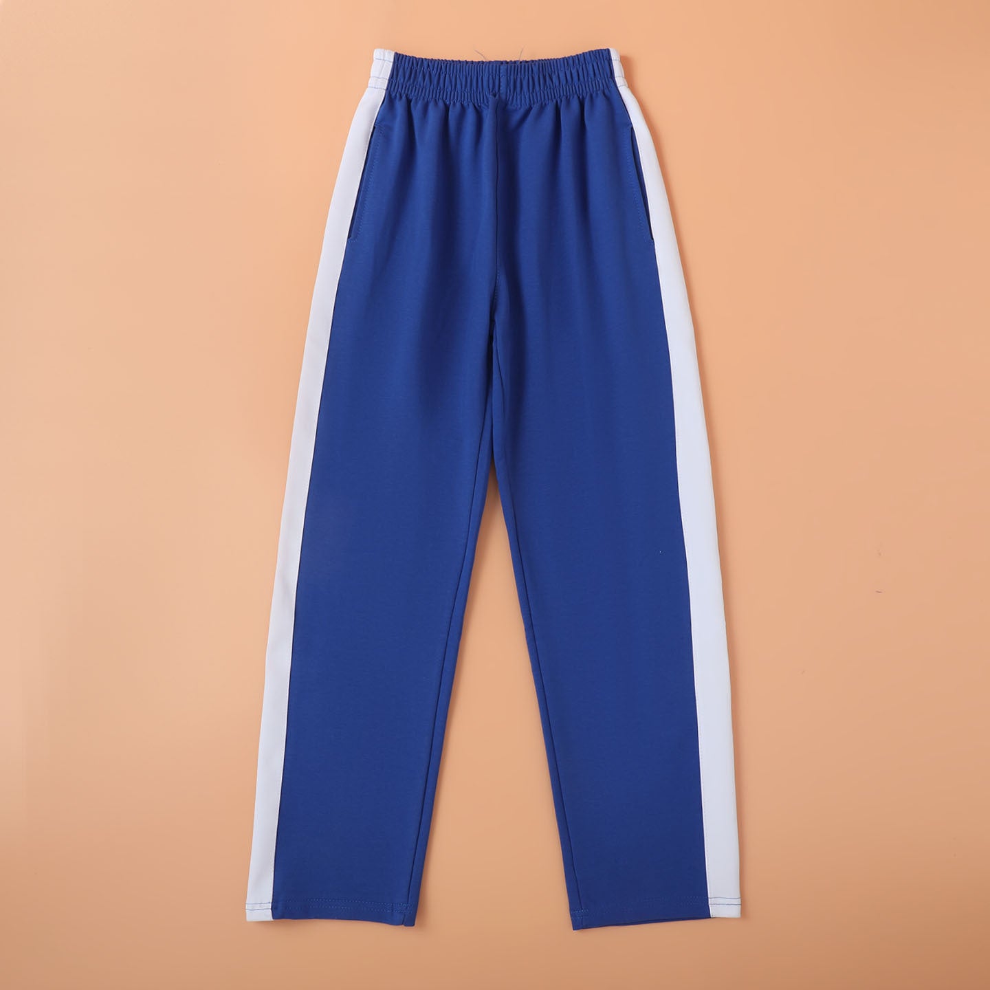 Women's & Men's School Uniform Royal Blue Trousers Sports Children's Pants