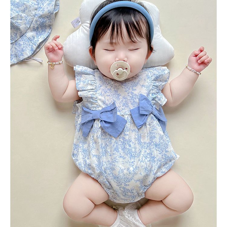 Thin Triangle One-piece Romper Born Clothes Super Cute Jumpsuit, Climbing Suit