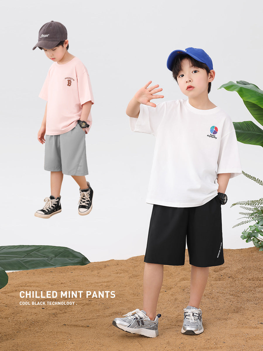 Children's Clothing Shorts Summer Cooling Sense Sports Children's Pants