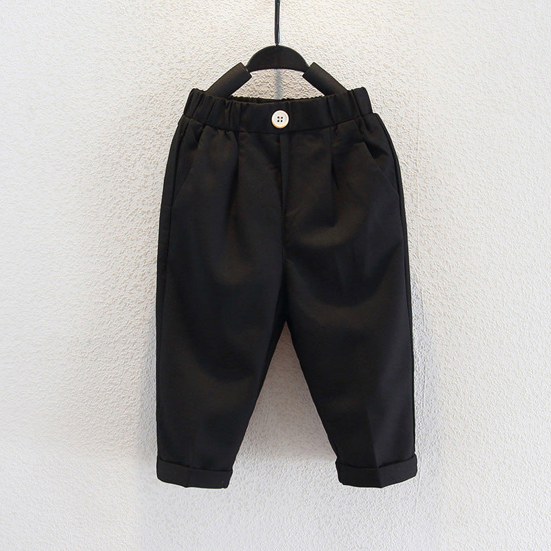 Children's Boys Spring Wear Korean Style Trousers Children's Pants