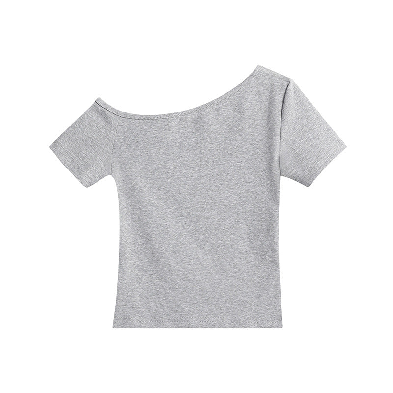 Women's Short-sleeved Summer Design Pure Desire Hot Women's T-shirt