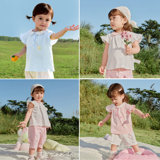 Children's Clothing Top Short-sleeved Summer Cute Children's T-shirt