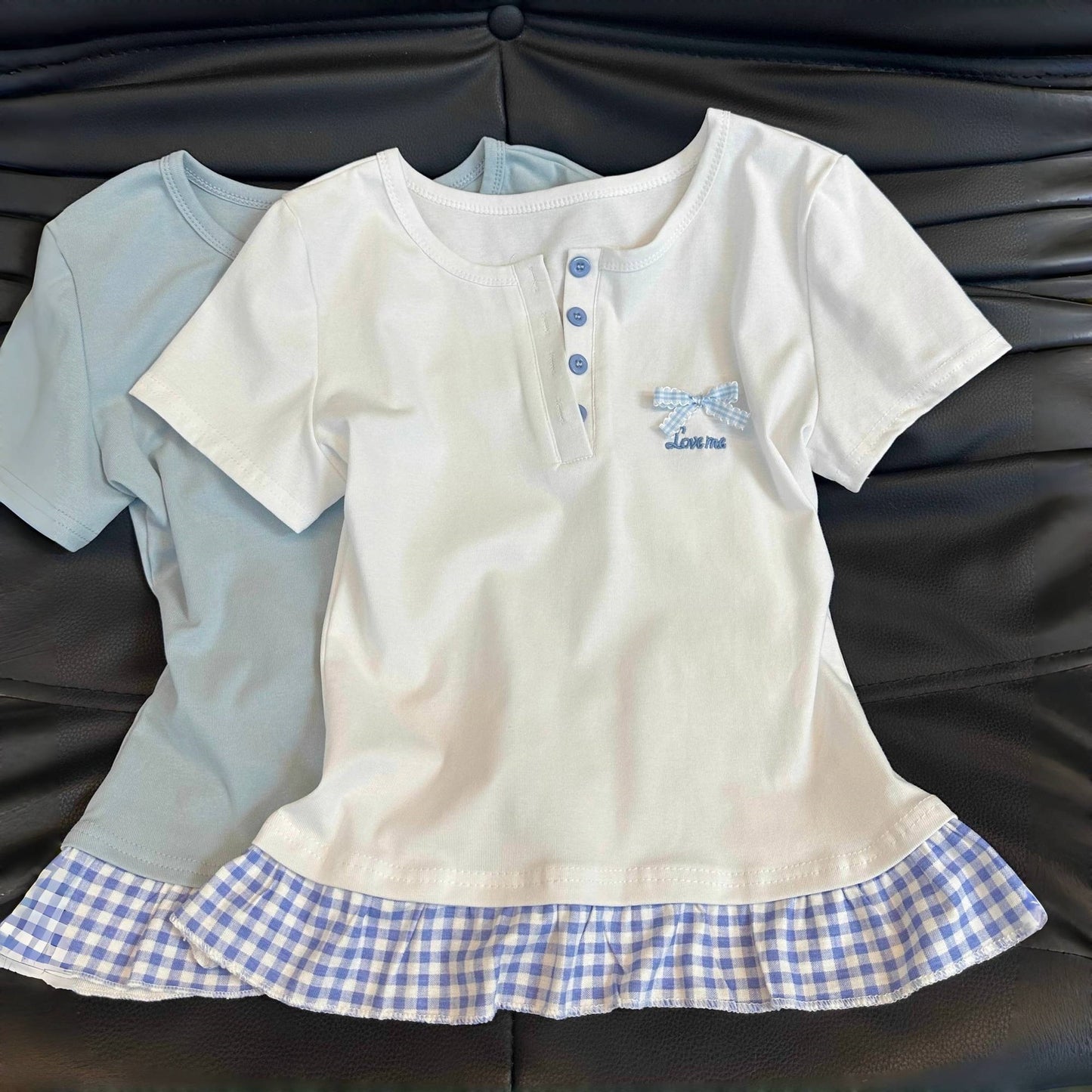 Children's Small Teen Short-sleeved Summer Yellow Top Children's T-shirt