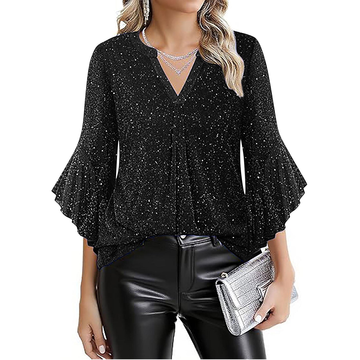Women's Sier String Mesh Loose Summer Colors Tops