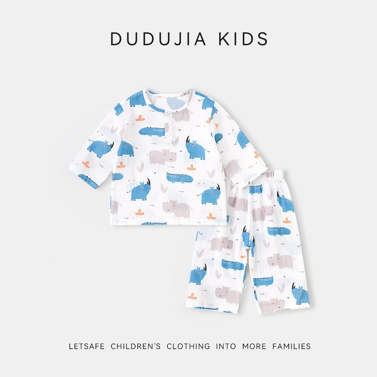 Children's Home Wear Collection Pajamas Summer Boys Children's Suit
